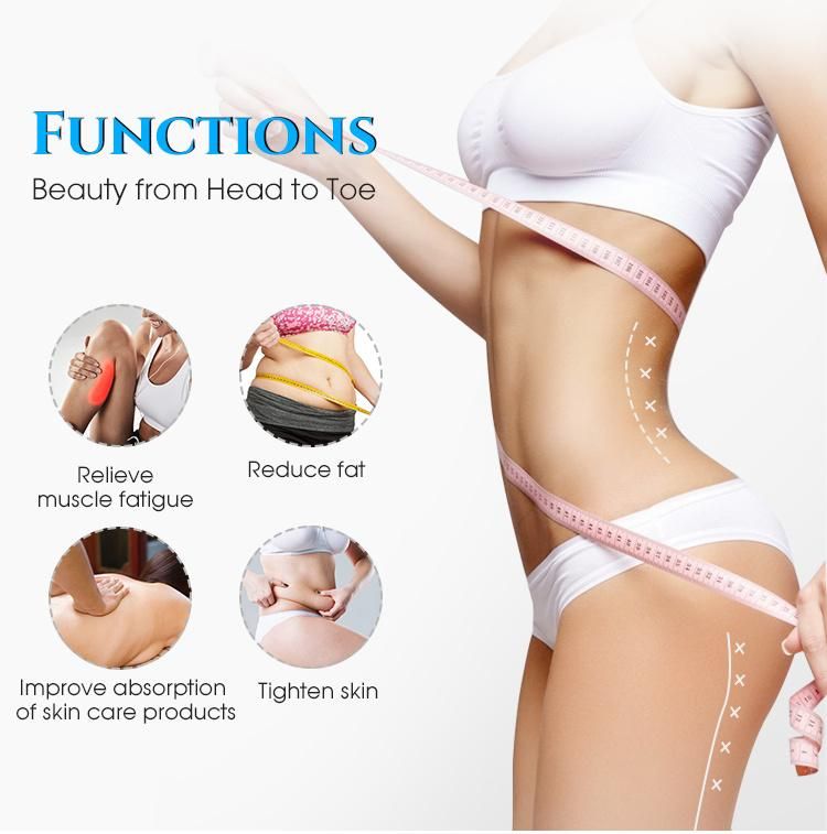 8 in 1 40K Ultrasonic Liposuction Cavitation RF Machine 8 Pads Lipo Laser Slimming Machine Vacuum RF Skin Rejuvenation