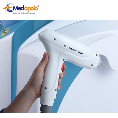 Medapolo Professional 808nm Diode Laser Hair Removal Parameters Machine