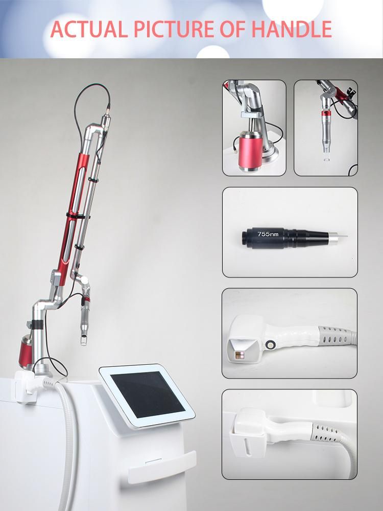 Picolaser Q-Swith Picosecond Laser Tattom Removal Pigment Spot Treatment Beauty Machine