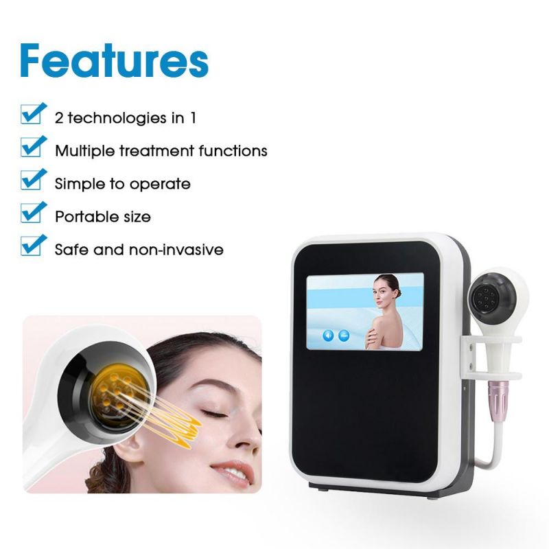 Portable High Focused RF Vacuum Wrinkle Removal Skin Rejuvenation Machine