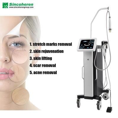 Az Factory Price Vertical Professional Secret Fractional RF Microneedle Machine for Stretch Marks Removal with Insulated