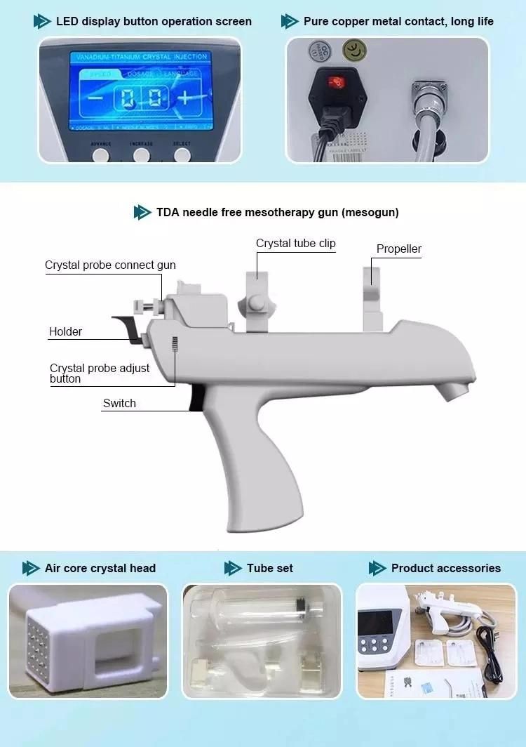 2022 Korean Skin Moisturizing Pistor Mesogun Vital Injector