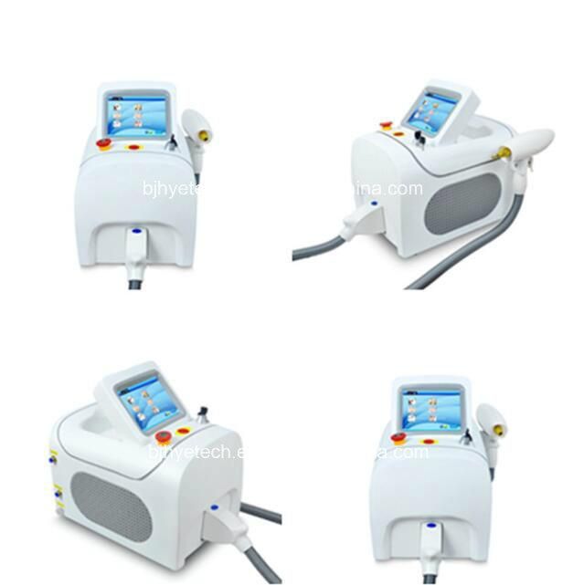 Professional Q Switch ND YAG Laser Tattoo Removal Equipment with 3 Laser Heads