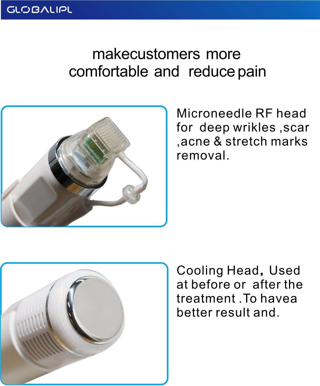 Wrinkle Remover Scarlet Fractional Secret Microneedle Radiofrequency RF Skin Tightening Microneedling Machine