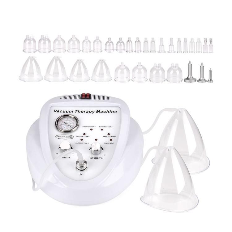 33 Cups Butt Lift Vacuum Therapy Machine Breast Enlargement Machine Body Shaping Massager