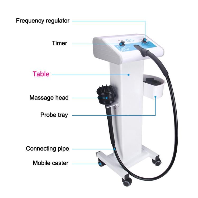 High Frequency Home Body Slimming Machine with 5 Massage Head