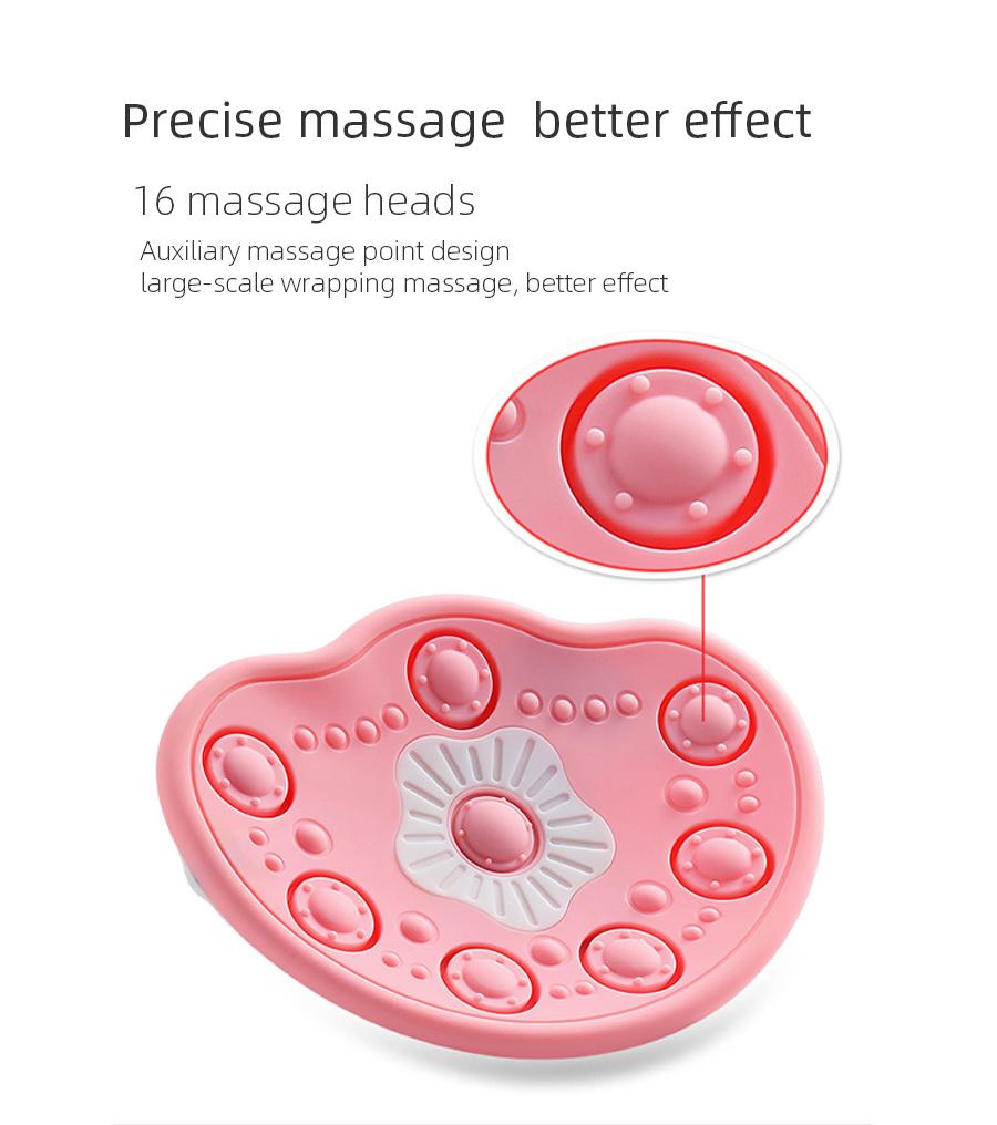 Breast Massager Breast Enhancement Breast Care Massager Rechargeable Made in China China Wholesale Massager Chest Massager Designed for Women