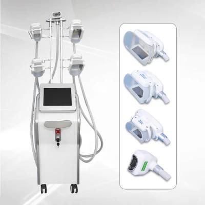 2022 Cryolipolysis Cryotherapy Fat Freezing Machine with Double Chin Handle