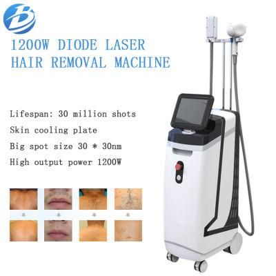 1200W Diode Laser Permanent Hair Removal Machine Professional Beauty Equipment