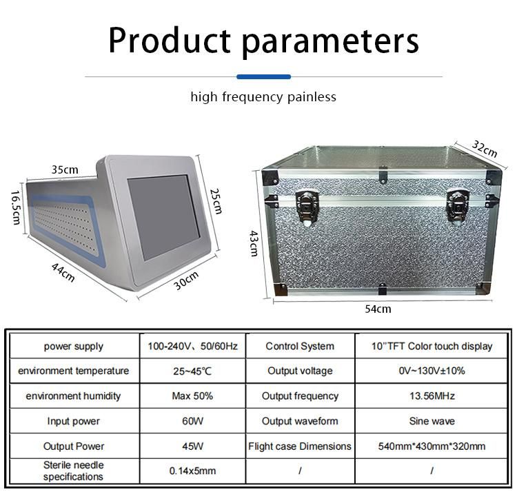 Vastreat High Frequency Vascular Spider Vein Removal Machine RF Beauty Equipment