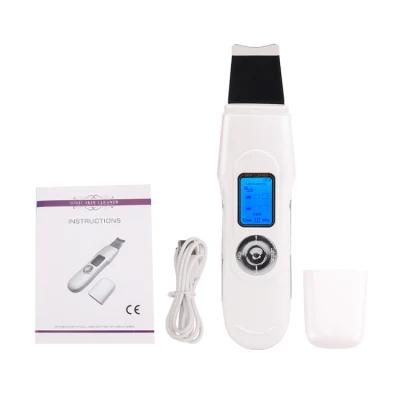 Portable Ultrasonic Skin Scrubber Face Peeling Cleaner