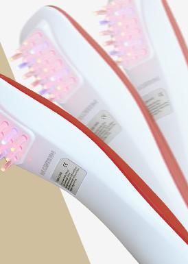 Blue Red LED Light Therapy Comb Hair Care Laser Comb