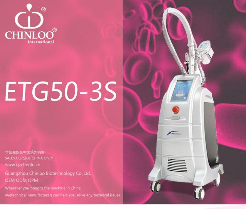 Ce Cryolipolysis Cavitation Fat Salon Beauty Machine (ETG50-3S)