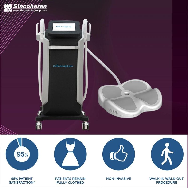 2021 Non-Invasive and Painless Sincoheren Body Slimming Machine 5 Handles Celluscuplt PRO Equipment for Weight Loss