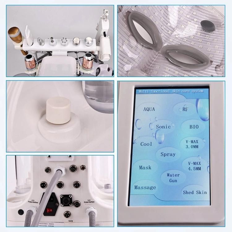 Konmison Desktop 12 in 1 Water Hydra Dermabrasion Oxygen Jet Peel Facial Care Machine