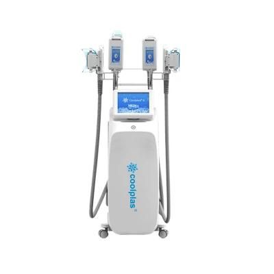 2022 Sincoheren Newest 4 Handles Painless Coolplas Fat Removal 360 Cryolipolysis Body Slimming Machine