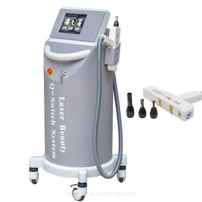 Hot Sale Pico Laser Tattoo Removal Q-Switch ND YAG Laser Freckle Removal Peeling Skin