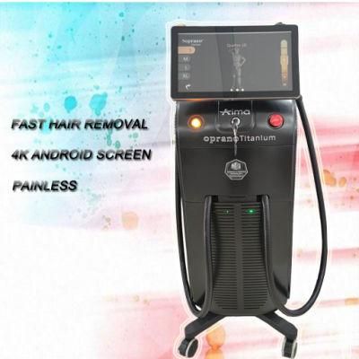 Top Quality Depilador 1200W Treatment Alexandrite Profession 808 Diode Laser System Hair Removal with Cooling Ahd