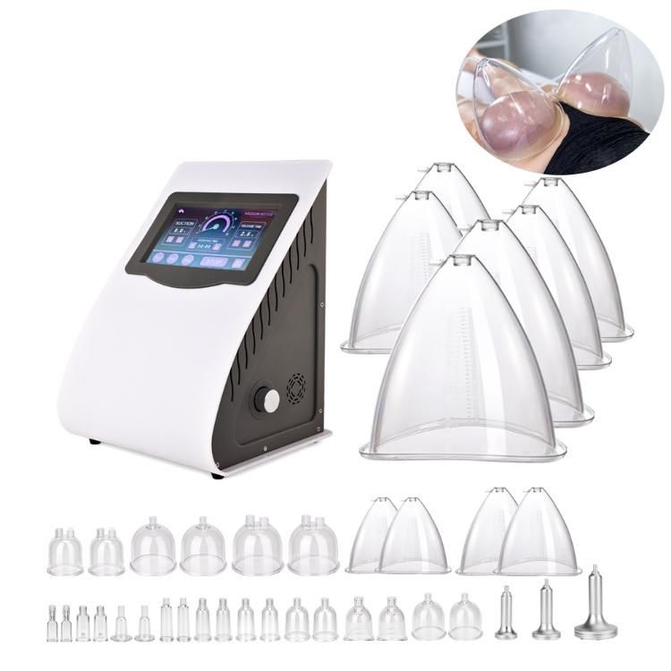 34PCS Suction Cup Vacuum Enhancement Butt Lifting Massage Therapy Breast Enlargement Machine