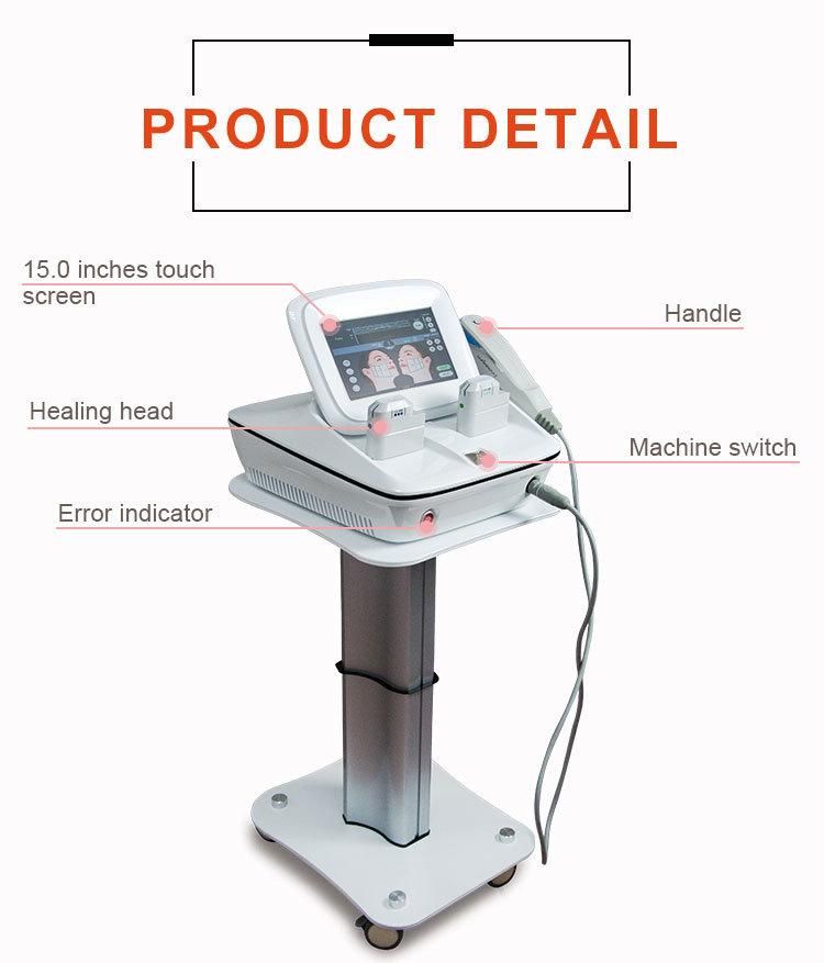 12 Lines Best Selling Beauty Face Lift Anti Wrinkle 3D Ultrasound Hifu Machine