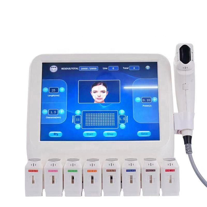 Portable 3D 4D Hifu Focused Ultrasound Facial Lift Beauty Machine