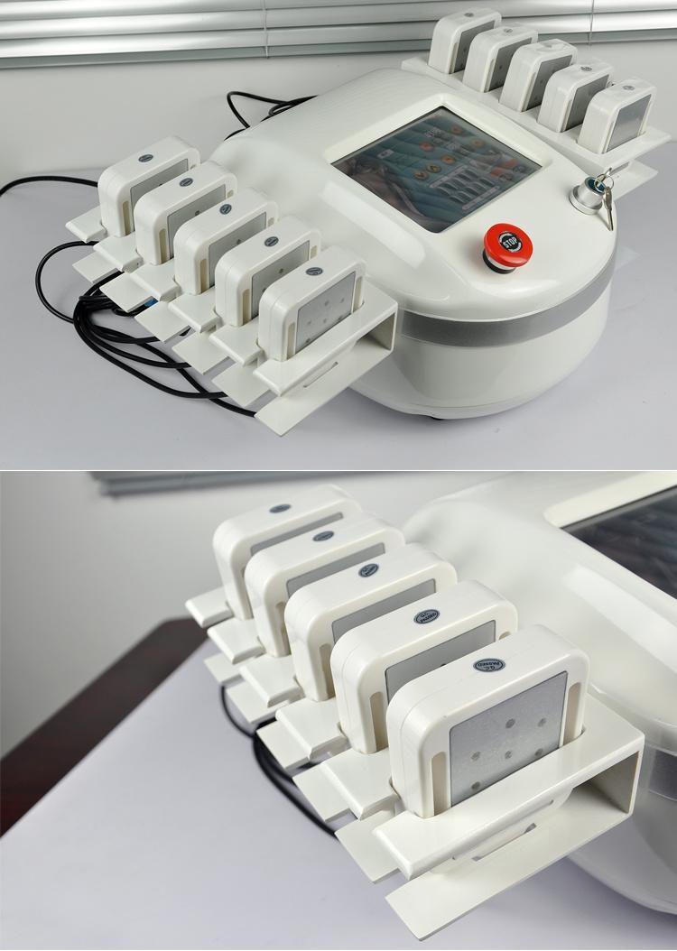 Belly/Upper Arm Slimming 650nm Diode Lipo Laser Device for Salon