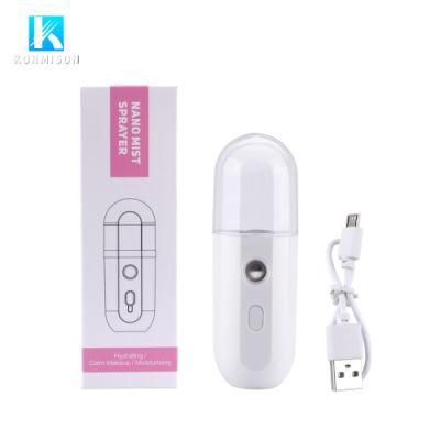 Mini Handheld Wireless Rechargeable Portable Ultrasonic Disinfection Nano Atomizer