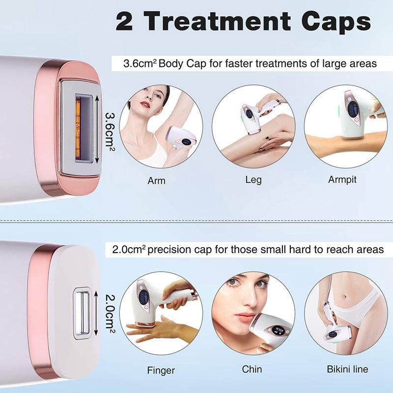 High Quality 50000 Flashes IPL Laser Hair Removal From Home