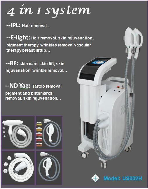 Shr/IPL Multifunctional Vascular Therapy Pigmentation Removal Machine