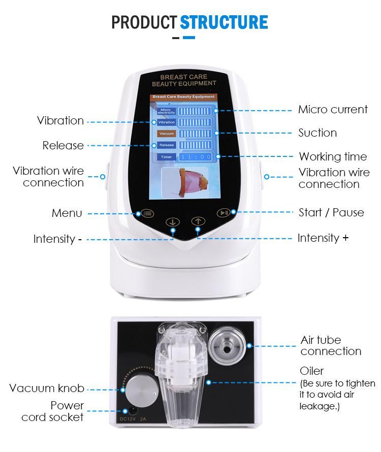 2022 Newest Vacuum Suction Cup Therapy Vacuum Butt Lifting Breast Enhancement Buttocks Enlargement Machine