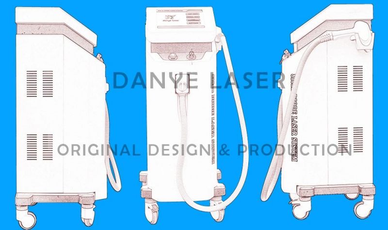 Aesthetic Salon Equipment Laser Permanent Hair Removal Safe Effective Depilacao Laser Diodo Large Spot 12*24mm