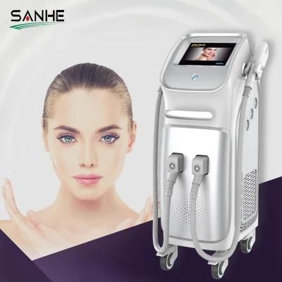 Skin Tightening Beauty Equipment 2 Handles Pigment Removal