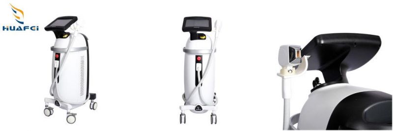 3 Wavelength 1064nm+755nm+808nm Diode Laser Skin Rejuvenation Hair Removal Machine