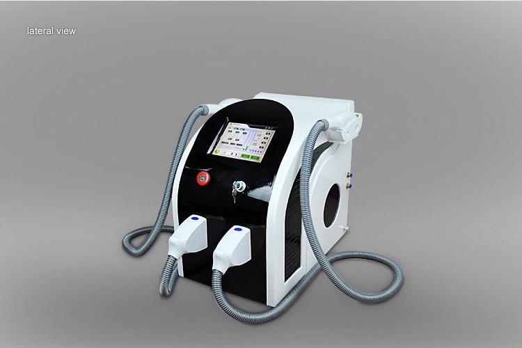 Double Handles IPL Elight Shr Hair Removal Machine Skin Rejuvenation