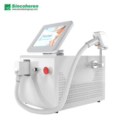 Vertical Alex YAG Ice Sopra 1064 ND YAG 755 Alexandrite 808nm Diode Laser Hair Removal FDA Medical CE TUV Tga Cfda