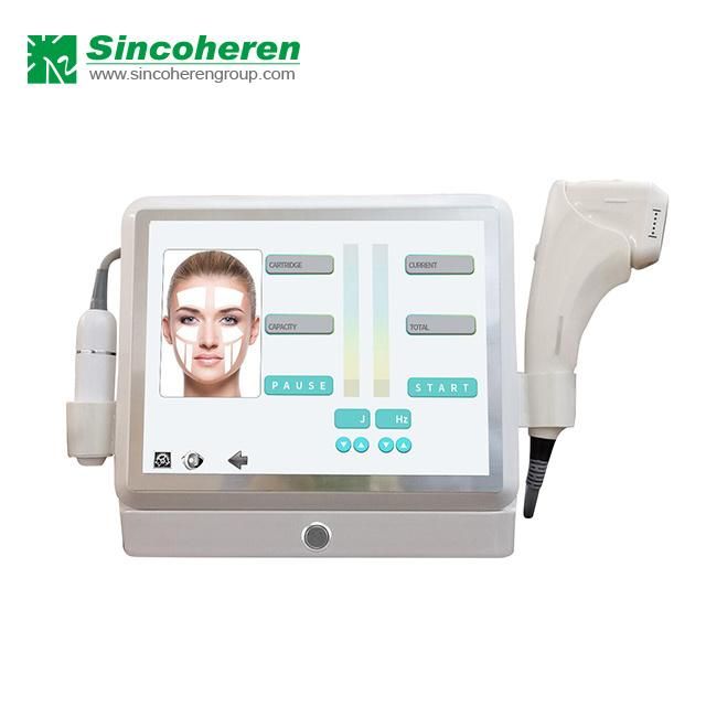 Sincoheren Triple Handle 13 Cartridge 3D 4D 5D Hifu Vaginal Face Body and Face Lifting Beauty Hifu Powerful Machine