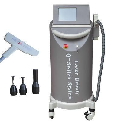 Cheaper Good Carbon Peeling ND YAG Q Switched Laser Tattoo Removal Machine Price