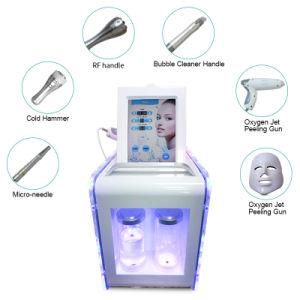 High Quality 6 in 1 Oxygen Devices for Face Pore Cleaning Skin Tightening