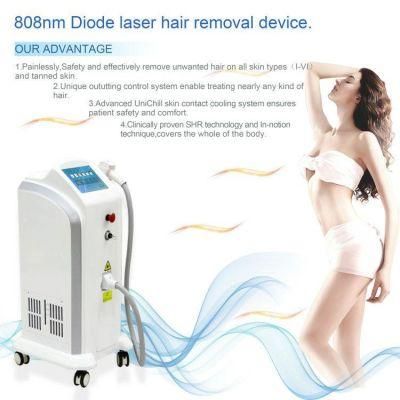 Medical CE TUV Certificated Painless Hair Removal Diode Laser