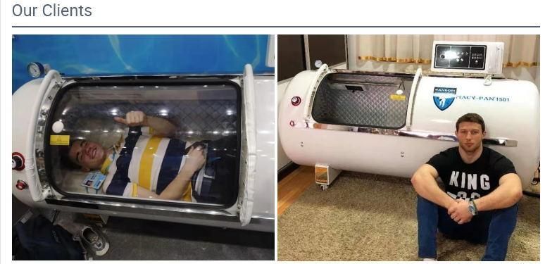 Oxygen SPA Capsule Hyperbaric Oxygen Chamber for Skin Care