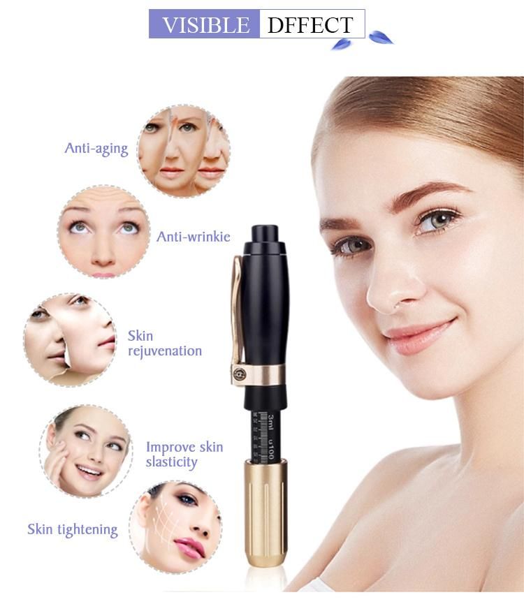 0.3ml/0.5ml 2in1 Hyaluronic Dermal Filler Pen with Free Ampoules