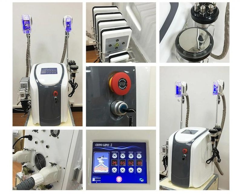 Professional Fat Freezing Cavitation Lipo Laser RF Cryolipolysis Equipment