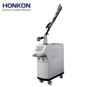 Honkon Cost-Effective 1064nm &amp; 532nm Q-Switched ND: YAG Laser Pigment Lesions Tattoo Removal Skin Clinic Machine