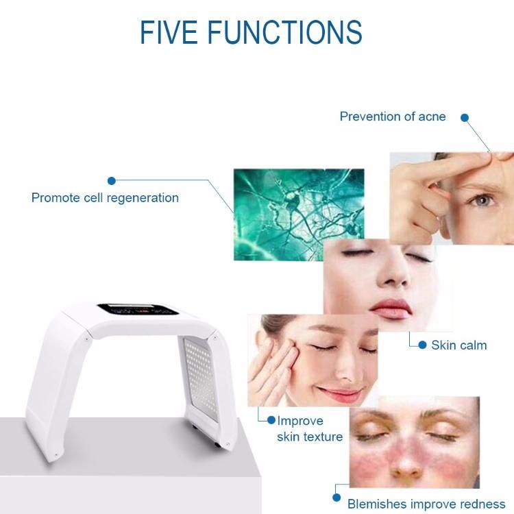 PDT Machine 7 Color Lights LED Photon Therapy Facial Mask for Anti-Aging Skin Rejuvenation Machine