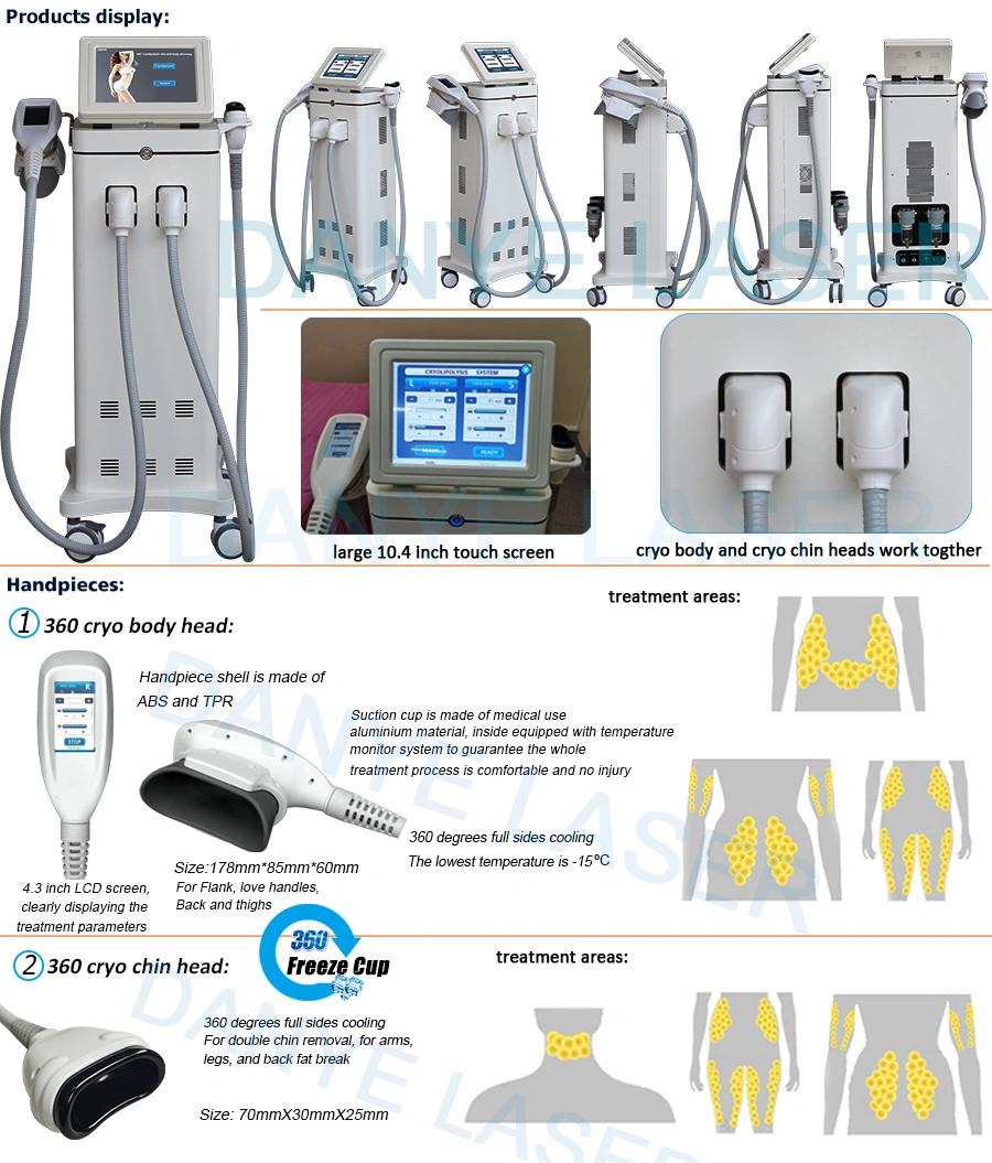 2021 New Generation Body Contouring Machine Celllulite Reduction 360 Cryo Fat Slimming Freeze Machine