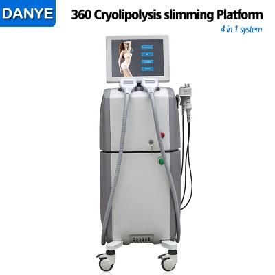 Danye Factory 360 Cryolipolysis Aluminium Cavitacion Radiofrecuencia Slimming Machine