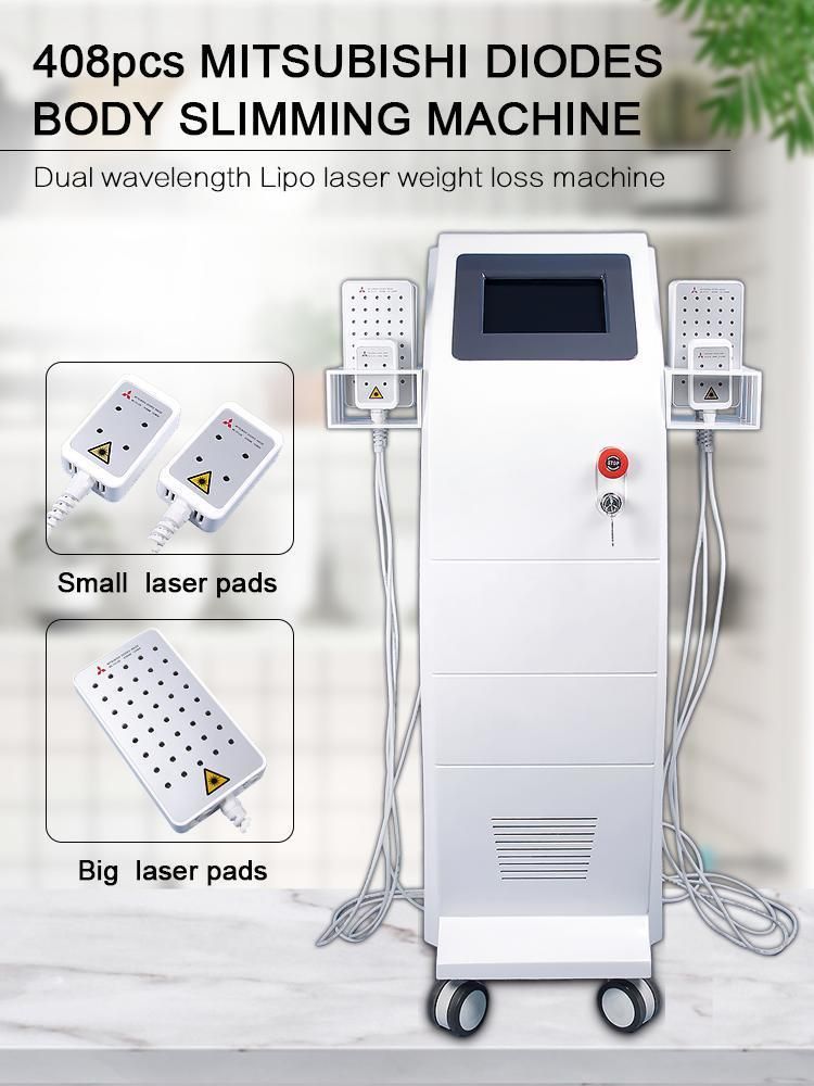 Non Invasive for Fast Fat Remove with 408 Diodes Big Laser Pad Diode Lipo Laser Br508