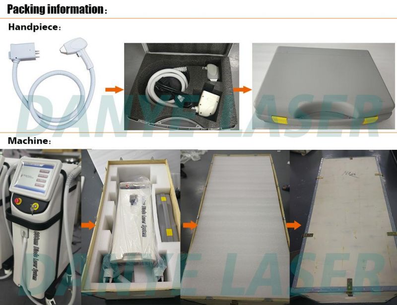 Danye Factory Alexandrite Diodo 808nm Laser Equipment Manufacturer