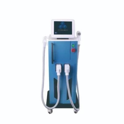 2022 2 in 1 808nm Diode Laser and Pico Laser Machine High Power and Fast Hair Removal Salon Beauty Equipment