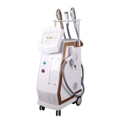 Beauty Equipment 4 in 1 Multi-Function Dpl RF ND YAG Laser Machine for Hair Removal Skin Rejuvenation Tattoo Removal Machine